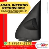 ACABAMENTO INTERNO RETROVISOR GOL/SAVEIRO BOLA/G3/G4 