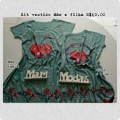 Kit Vestido Mãe e fIlha