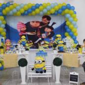 Festa Linda com o Tema:  Meu Malvado Favorito !!! 