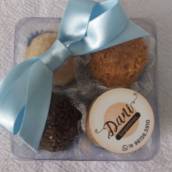 Mini Caixinha com Brigadeiros 
