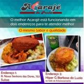 Endereços do acarajé da paula