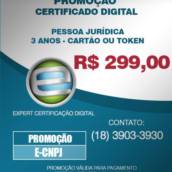 PROMOÇÃO DE CERTIFICADO DIGITAL