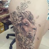 Tatuagem Leão 
