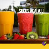 Sucos açaí aju