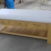 MESA DE MASSAGEM SPA LUXO COM GAVETAS