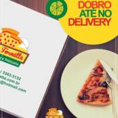 Pizza em dobro no delivery