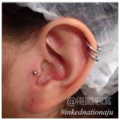 Piercing na orelha