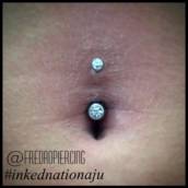 Piercing no umbigo 