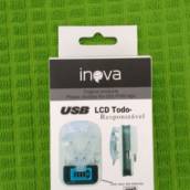 Carregador Bateria Universal Inova Usb/lcd