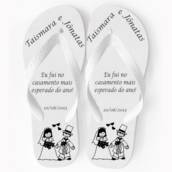 Chinelo personalizado