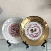 Pratos Decorativos Personalizadas