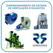 Dimensionamento de Sistema de Ventilação e  Exaustão 
