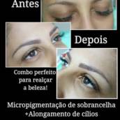 Micropigmentação de Sobrancelhas e Alongamento de Cílios