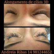 Alongamento de Cílios 3D