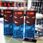 Clara de ovo pasteurizada sabor chocolate