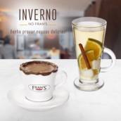 Chocolate Quente com Creme de Avelã ou um Chá Citrus 