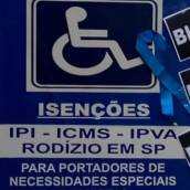 Isenção de impostos para PNE