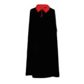 Capa Drácula Gola Vermelha 140cm - Fox Import