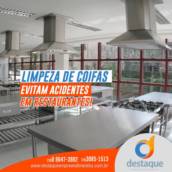 Limpeza de coifas