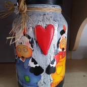 Pote de Vidro personalizado