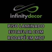 Piso Laminado Eucaflor com Rodapé de MDF em Itapetininga