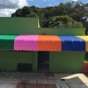 Toldo fixo em Birigui