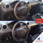 Troca de Volante - Antes X Depois