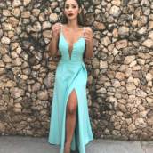 Vestido Azul Tifany