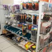 TORNEIRAS, PLUG MACHOS E FEMEAS, ESTOPAS, LANTERNAS DE LEDS
