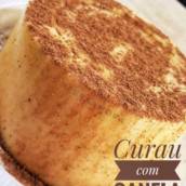 Curau com Canela