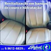 Revitalização em Bancos de Couro e Hidratação