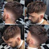 Corte de cabelo masculino com degradê