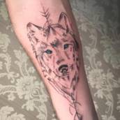 Tatuagem Lobo