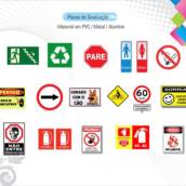 Placas de Sinalização