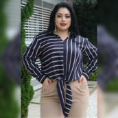 Blusa de viscose tamanho G2 plus size
