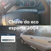 Chave de Ecosport 2004