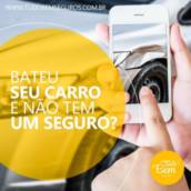 Bateu seu carro e não tem seguro?