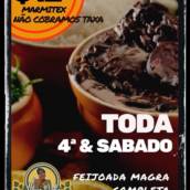 Feijoada Quarta e Sabado