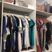 Organização de Closets feminino 