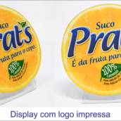 Display com logo impressa