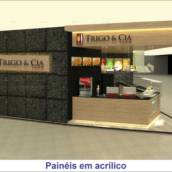 Painéis em acrílico 