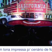 Painel em lona impressa p/ cenário de formatura