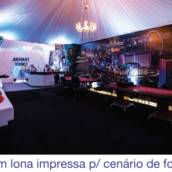 Painel em lona impressa p/ cenário de formatura
