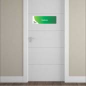 Placa em PVC adesivado 