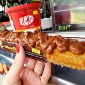Churros de KitKat Cremoso