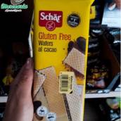 Biscoito tipo Wafer com Recheio de Cacau
