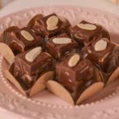 Fudge de Chocolate com Amêndoas