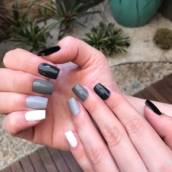 Tendência Skittles Nails