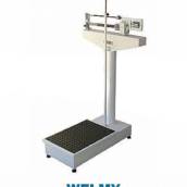 BALANÇA OBESO MECÂNICA 300 KG PRECISÃO 100 GR PLATAFORMA 550 X 390 MM COM ANTROPOMETRO 104CH - WELMY
