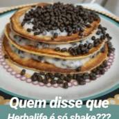 Panqueca recheada FIT